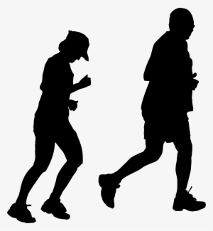 This Free Icons Png Design Of Older Couple Jogging