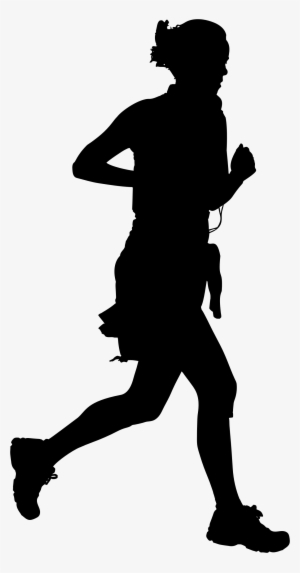 This Free Icons Png Design Of Woman Jogging Silhouette