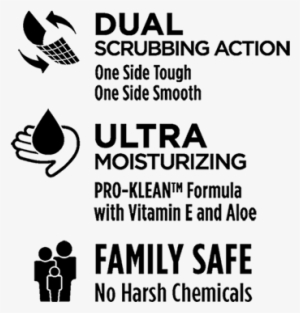 Dual-scrubbing Action, Ultra Moisturizing, Family Safe