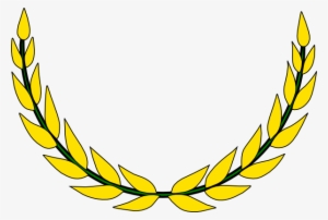 Gold Vector Laurel Wreath - Olive Leaf Circle Logo Png - 600x404 PNG ...