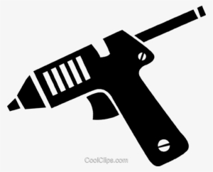Glue Gun Royalty Free Vector Clip Art Illustration - Hot Glue Gun Vector
