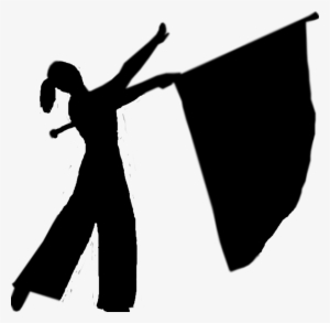 Color Guard Silhouette Png Clipart Color Guard Colour - Color Guard Silhouette Png