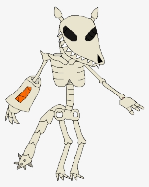 Doomulus Grime Skeleton - Cartoon