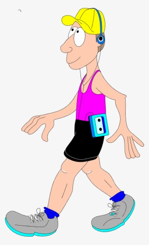Exercise Free Stock Photo Illustration Of A - Man Walking Clip Art Png