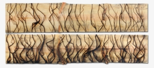 Burnt Panel Diptych No - Diptych