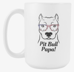 Pit Bull Papa Coffee Mug - Mug