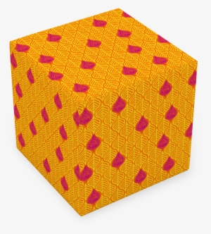 Leaves Burnt Orange - Stool