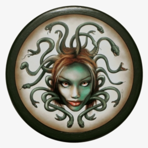Wooden Medusa Buckler Shield - Ancient Greek Shields Medusa