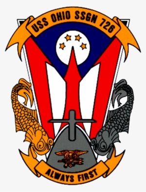 Uss Ohio Ssbn-726 Crest - Uss Ohio Logo