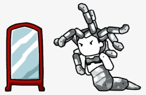 Medusa Clipart Transparent - Scribblenauts Mirror