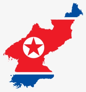This Free Icons Png Design Of North Korea Map Flag