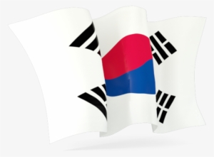 South Korea Moving Flag