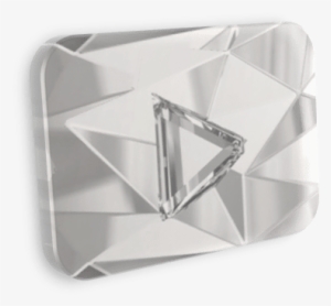 Diamond Play Button Devianart - Diamond Play Button Png
