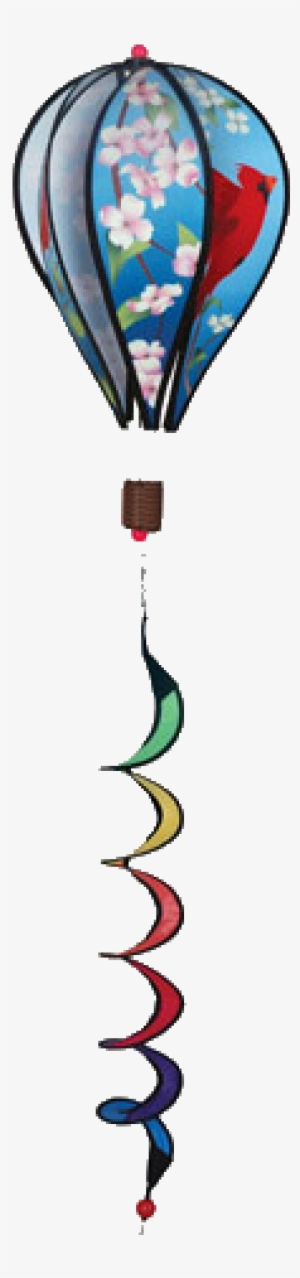 Red Vintage Hot Air Balloon Upc - Hummingbird