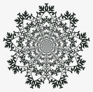 Ornament Frame Extended 2 Ornament Border Png - Mandala And Frames
