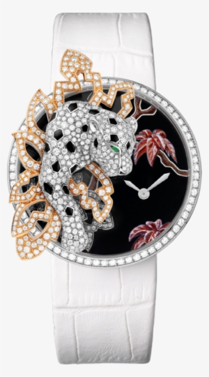 Les Indomptables De Cartier Panther Décor Watch, 40 - Cartier