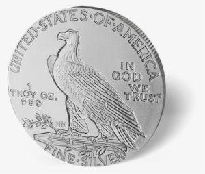 Picture Of 1 Oz Silver $5 Indian Design Round - Silver