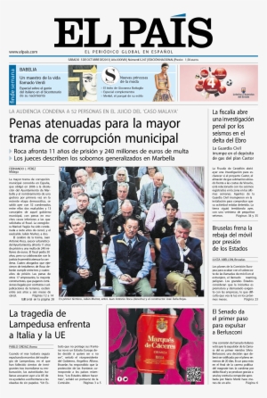 El País Es Un Periódico Español De Pago, Aunque Se - El País