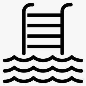 Swimming Pool Icon - Swimming Pool Line Icon