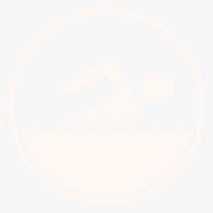 The Deep End - Swim Icon White