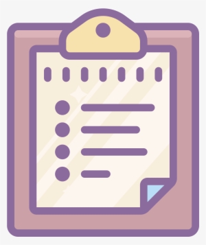 It's A Logo Of Bulleted List - Survey Icon