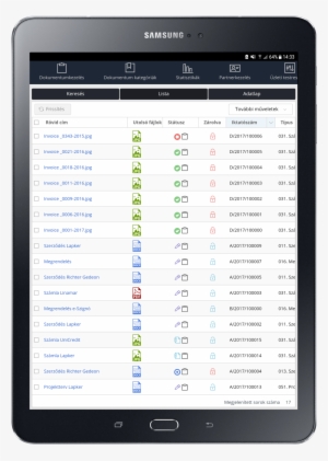 Dokumentum Lista Tablet-ui - Tablet Computer