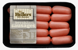 Hellers Breakfast Sausages - Sausages Nz