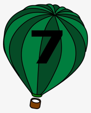 How To Set Use Hot Air Balloon Green Trophy 7 Icon - Clip Art