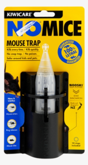 Kiwicare No Mice Mouse Trap - Plastic
