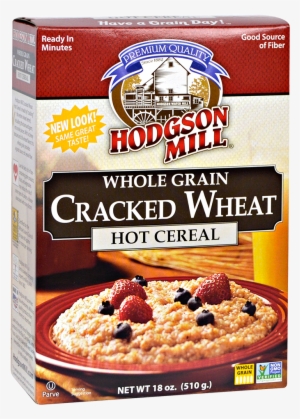 Cracked Wheat Cereal - Hodgson Mill Oat Bran Hot Cereal -- 16 Oz