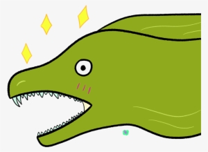 Eel Clipart Animated - Moray Eel