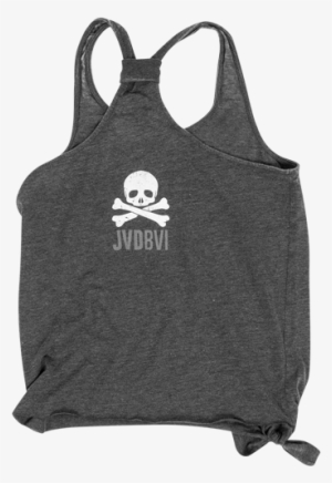 Skull & Bones Side Tank Top - Active Tank