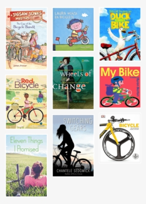 Books For Bicyclists For All Ages - Jigsaw Jones