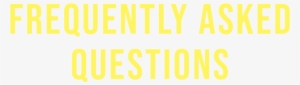 Frequently Asked Questions