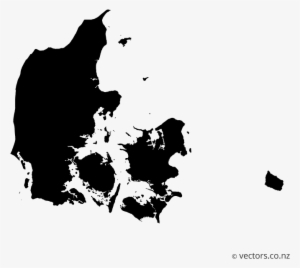 Blank Vector Map Of Denmark - Free Denmark Vector Map