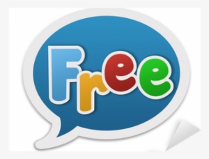 Vinilo Pixerstick Globo De Diálogo - Wall Decal