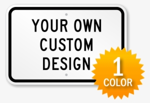 Customizable Sign