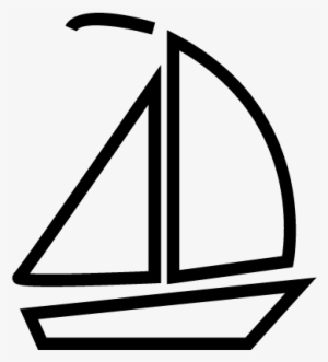 Boat Vector - Outline Of A Boat
