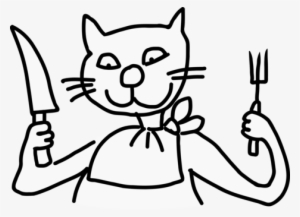 Related Images - Clipart Katze Essen