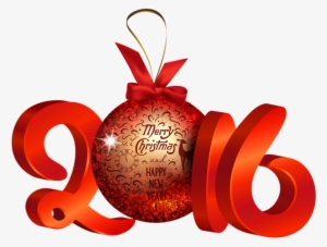 Feliz 2016, Feliz Navidad, Vida Nueva, Feliz Año Nuevo, - 2016 For Christmas Png