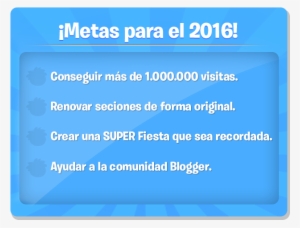 Año 🙂 Metas 2016-2 - Majorelle Blue