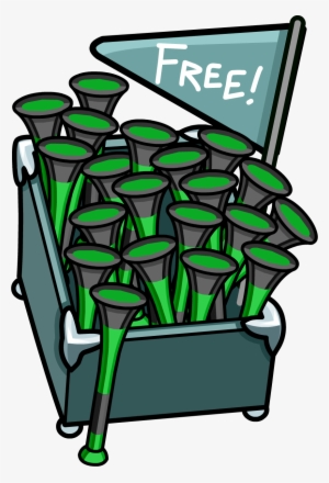 Penguin Cup Dock Space Squids Vuvuzela Stand - Portable Network Graphics