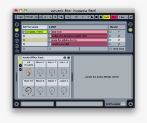 Vuvuzela Filter For Ableton Live - Ableton Live