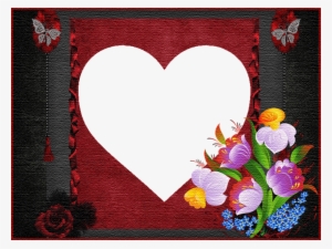 Marcos De Corazones Para Poner Dos Fotos - Picture Frame