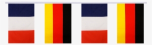 Germany Friendship Bunting Flags - Drapeau Allemagne Et Françe Hd