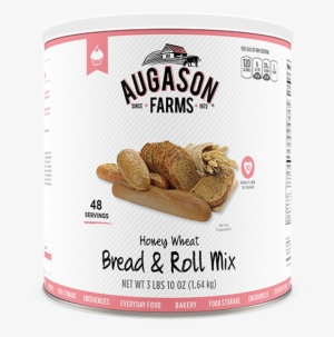 Augason Farms® Honey Wheat Bread & Rolls - Augason Farms Emergency Food Honey Wheat Bread