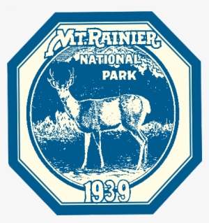 Download - Mt Rainier National Park Logo - 411x438 PNG Download - PNGkit