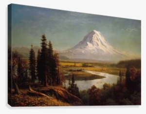 Mount Rainier Canvas Print - Albert Bierstadt Most Famous Painting