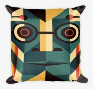 African Mask - Cushion