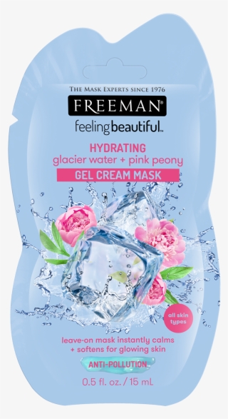 Gel Cream Mask - Freeman Hydrating Glacier Water And Pink Peony